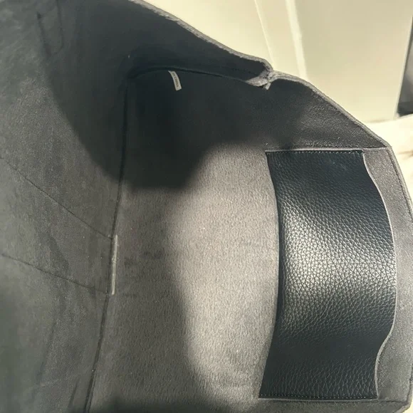 Vince Camuto Black and Gray Tote Bag - Picture 10 of 10